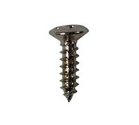 Tornillos para golpeador de guitarra., 5 cromados.