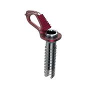Tornillos para hielo BLUE ICE Tornillo para hielo Aero Lite (10cm - Rojo)