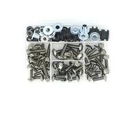 Tornillos Para Kawasaki ZZR1100 ZZR 1100 ZX-11 ZX11 1993-2001 2000 1999 1998 1997 1996 1995 1994 Kits De Tornillos De Carenado De Motocicleta Tornillos Tuercas De Carrocería Perno ( Color : Titanium )