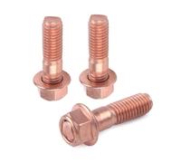 Tornillos para Llantas AleacióN, Kit De Tuercas Brida Uso Apto Para Tornillos Turbo Con Rosca M10 X 1,5 Acero Aleado, Accesorios Turbocompresor T3, T4, T5 Y T6