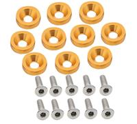 Tornillos Para Matrícula De Coche | Sujetadores Para Marcos De Placas | Tuerca De Arandela M6 Para Modificación De Vehículo Y Motocicleta