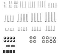 Tornillos para montaje de TV, 84 piezas Hardware M4 M5 M6 M8 Pernos Soporte TV Casa Oficina Hotel Dormitorio Apartamento Reunión Familiar Día de Acción de Gracias de