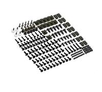 Tornillos para Motocicleta para Suzuki GSXR GSX-R 600 750 1000 GSX R 600 750 1000 K1 K2 K3 K4 K5 K6 K7 K8 K9 Tornillos Tuercas para Carenado Tornillos para Pernos De Motocicleta(Negro)