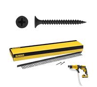 DeWalt DWF4000350 - Tornillos en tira rosca fina para paneles de Yeso PH2 3.5x35mm (Env. 1000 Ud.)