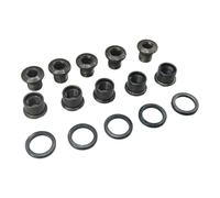 Tornillos Para Platos TRUVATIV Set De 5 1 2 Velocidades Negro Medio eBike Plato