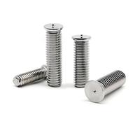 Tornillos para soldadura por puntos, Rosca métrica del perno punto de la soldadura tornillo por puntos prisionero acero inoxidable M3 -M10(25mm,M8 10pcs)