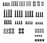 Tornillos para soporte de monitor - 84 piezas, M4, M5, M6, M8, herrajes universales, kit de montaje de TV, para Acción de Gracias, vacaciones, cumpleaños, , hotel de oficina, casa, dormitorio