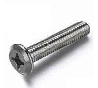 Tornillos Phillips De Cabeza Plana M2.5 De Acero Inoxidable 304, Pernos Cónicos Inoxidables For Reparación De Muebles, Gabinetes Y Cajones(M2.5x8mm 200pcs)