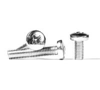 Tornillos Phillips M8 (8 mm x 35 mm) de acero inoxidable A2 DIN 7985 (paquete de 20) F11B