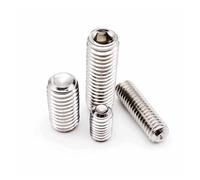 Tornillos prisioneros surtidos, Tornillo de cabeza hexagonal con punta copa, M2 .5 M3 M4 M5 M6 M8 M10 M12 M16 DIN916 A2 304 acero inoxidable Allen(M8 50pcs,8mm)