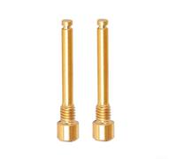 Tornillos roscados de freno de disco de bicicleta con inserciones de pasador para frenos hidráulicos SRAM, requiere montaje de placa de aceite roscada, construcción de aleación de 3 mm, par de torsión