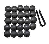 Tornillos Rueda Coche Compatible Con Q3 Q5 Para TT A1 Para A2 A3 S3 RS3 RS5 R8 24x Tapas Tuercas Rueda Coche Tornillo Para Cubo Neumático Pernos Vehículo Espárragos Cubierta 8T0943021(Black)