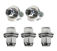 Tornillos Rueda Compatible Con Jaguar Para XJ8 XJR575 XK XK8 XKR XKR-S 5 Piezas M12x1.5 Tuercas De Rueda Delantera Y Trasera C2C35294 C2C35294010