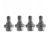 Tornillos rueda Compatible Con Peugeot 206 Para CC 00-08 207 Para CC 07-15 4 pernos y tuercas rueda espárragos M14 x 1,25 resistentes OE 9817024580.