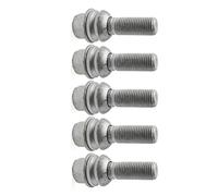 Tornillos Rueda Compatible Con VW Para Touareg 2004-2014 Motor Rueda Delantera Trasera Para Piezas Perno WHT001693 7L0601139A 95536120300 WHT002529 WHT001694A(5PCS)