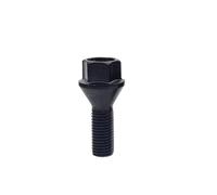 Tornillos rueda Compatible Con X1 X2 X3 X4 X5 X6 E70 E71 5 piezas de pernos y tuercas para ruedas de coche tornillos de acero negros pernos de rueda accesorios para ruedas.