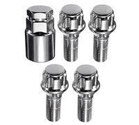 Tornillos Rueda,Tornillos Antirrobo Coche 5pcs / Set Tornillos De Bloqueo La Rueda Aleación Seguridad