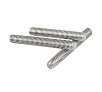 Tornillos terminados, Varilla totalmente roscada de acero inoxidable 304 M3-M8 30-480 mm(M3x60mm -10pcs)