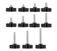 Tornillos Tornillos de mariposa 1 perno de rosca M8 acero inoxidable con mango apriete manual, cabeza ala en T, perilla aleación aluminio, tornillo pulgar for cámara (M8x38 mm)