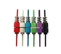 Tornillos, Tornillos for ventilador de PC, 2 uds., M3, M4, resorte aluminio, tornillos antideslizantes, tornillo mano, pulgar moleteado(Dark Blue,No Spring M4)