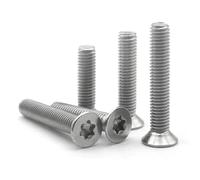 Tornillos Torx de cabeza plana avellanada de acero inoxidable 304, M4, M5, 6/8/10-50 mm, longitud: 3-55 mm, paquete de 10/20 unidades(14mm,M4 (20pcs))