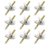 Tornillos Tuercas enjauladas Tornillo Kit de ala Caja Pernos fijación Sujetadores