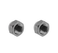 Tornillos tuercas para pesca con mango de carrete de cebo para mano derecha, piezas de repuesto de aleación de aluminio gris