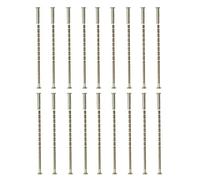 tornillos universales de 100 mm de longitud ajustable M4, tornillos de conexión,fijación a través de tornillo para cerradura de la puerta, escutcheons Rose Gabinete Cajones perilla