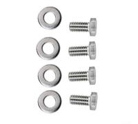 Tornillos y arandelas de motor de acero inoxidable para Polaris, bomba de refuerzo PB4-60, piezas de repuesto #R0536800, para limpiador de piscinas (4 juegos)