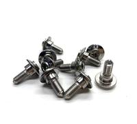 Tornillos Y Pernos para Motocicleta para B&MW K1600GTL C650GT C400 F750GS F850GS F900R XR Kit De Tornillos De Carenado Y Tuercas De Carrocería Tuercas de carenado(M5X14.5)