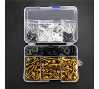 Tornillos Y Pernos para Motocicleta para para CBR600RR 2003-2006 F5, Kit De Tornillos De Carenado, Clips De Fijación De Carrocería Tornillos Y Pernos(Oro)