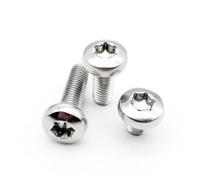 Tornillos y pernos Torx de cabeza plana, Tornillos de cabeza plana Torx acero inoxidable 304 A2 GB2672 M1.4-M8 3-80 mm Paquete 10/50 piezas(50mm)