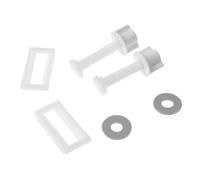 Tornillos y tuercas for asiento de inodoro con arandelas goma, pernos bisagra, tornillos, bisagras, pieza repuesto for montaje asientos, tapa