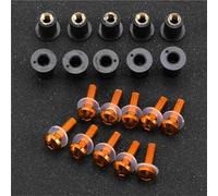Tornillos Y Tuercas Parabrisas De Motocicleta para Yamaha FZS150 GTS1000A YP400 MT01(Orange)