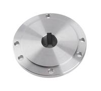 Tornio de Carpintería Facplate Facplate Instalación Simple 3 Hoyos Tornos de Madera para Swivels Chuck High Manganese Steel (28 mm)