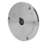 Tornio de Carpintería Facplate Facplate Instalación Simple 3 Hoyos Tornos de Madera para Swivels Chuck High Manganese Steel (30 mm)