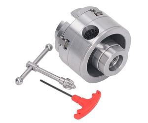 Tornio de leña Chuck 2.75 pulgadas 4 Aleación de mandíbula Pequeño chuck para fresador de carpintería