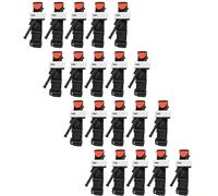 Torniquete para acampar al aire libre, torniquete de emergencia militar para combate, torniquete con una sola mano, equipo de primeros auxilios médicos para la familia, niños (20 piezas)