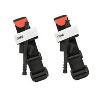 Torniquete para acampar al aire libre, torniquete de emergencia militar para combate, torniquete con una sola mano, equipo de primeros auxilios médicos para la familia, niños, entrenamiento (2 Pack)