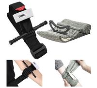 Torniquetes Tactico, Vendaje Israeli, Torniquete Militar Tactical con Una Sola Mano, Vendaje Emergencia de presión, para Botiquin Tactico, Camping, Caza y Aventura al Aire Libre