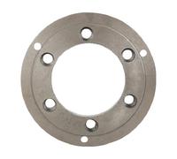 Torno, brida de portabrocas de tres morzadas, placa de conexión de 160-630mm, placa de transición, husillo tipo C tipo D(3 jaws 160 D4 D5 standard)