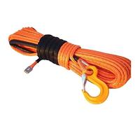 Torno de cable sintético, Orange1 / 4x50 FT torno de la cuerda sintética for ATV UTV SUV del carro del barco Torno Ajuste universal