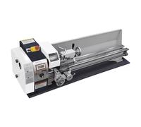 Torno De Metal 220 X 750, Mesa Con Motor Sin Escobillas 1200 W, Mini Pantalla LED Pequeño y portátil