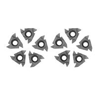 Torno de torneado inserta 10pcs CNC inserciones de hoja de torneado máquina de torno de corte de hilo 16ER AG55