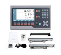 Torno LCD YH800-2P Lectura digital multi-idioma Encodificador óptico escalas lineales 50mm a 1000mm(NEW BIG LCD DRO SET)
