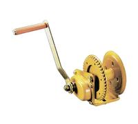 Torno manual - capacidad de 540 kg, fabricado en acero, ideal para elevar cargas pesadas con funcionamiento manual y fácil manejo.