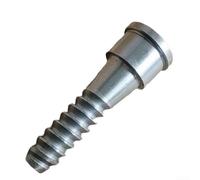 Torno para tornillo de gusano de madera para una fijación segura de cuencos pequeños diseñado para compatibilidad con mandriles de madera de 3.75, 4.25 y 5.5 pulgadas (2 unidades)