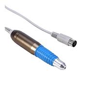 Torno para Uñas, Taladro de Uñas con Mango, Equipo de Perforación de Esmalte Pieza de Mano de Eléctrica Lima de Uñas Pluma Herramientas de Taladro de Esmalte