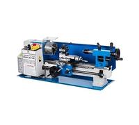 Torno pequeño de acero inoxidable for el hogar, 550W, torno de procesamiento de Metal, Mini máquina de torno, herramienta de torno de Metal de sobremesa