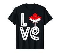 Tornonto Skyline Invierno Nieve Canadá Canadiense Navidad Amor Camiseta